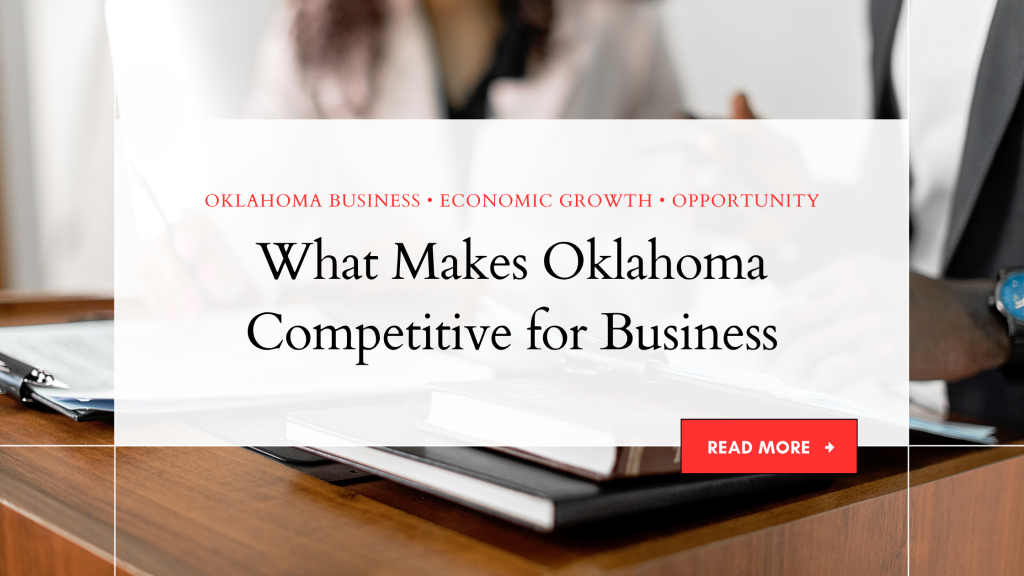 Terry O’Donnell Oklahoma business environment employers entrepreneurs